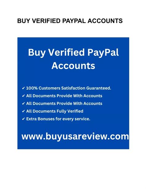 Ppt Buy Verified Paypal Accounts Powerpoint Presentation Free