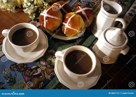 Easter And Hot Cross Buns Stock Image Image Of Warm Love 583115