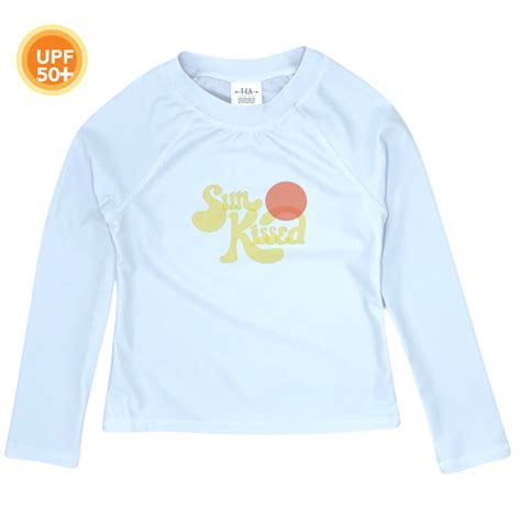 Girls Rash Guard Ocean Paradise