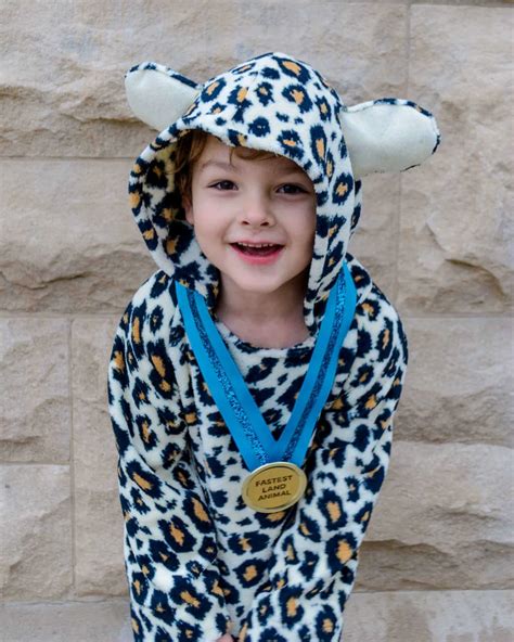 Homemade Leopard Costume