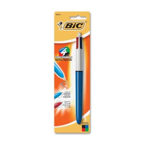 BIC 4 Color Retractable Ball Pen 50th Birthday Edition Assorted