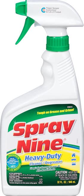 Spray Nine 26810 Tough Task Cleaner And Disinfectant 32 Oz Spray Bottle