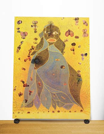 Smarthistory – Chris Ofili, The Holy Virgin Mary