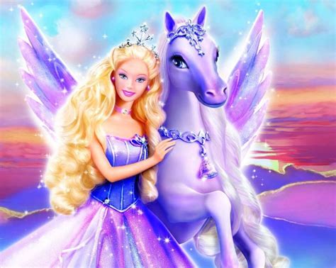 Barbie Magic of Pegasus | Barbie cartoon, Cartoon wallpaper, Barbie