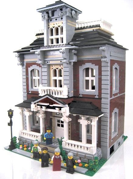 Brickstone Manor Victorian Home Lego Modular Modular Building Lego