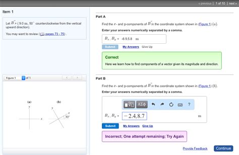 Solved Find The X And Y Components Of B In The Coordinate Chegg