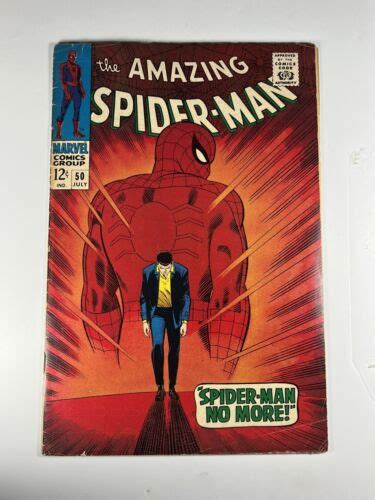 Amazing Spider Man 50 1st Kingpin Appearance 1967 Ebay