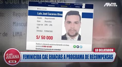 Trujillo Capturan A Feminicida Que Figuraba En Programa De Recompensas