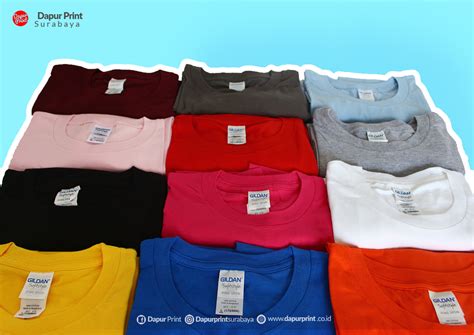 Kaos Polos Murah Surabaya Ribuan Dapur Print