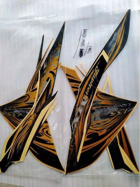 Jual Striping Motor Sticker Standar Yamaha New Jupiter Mx 135 2011