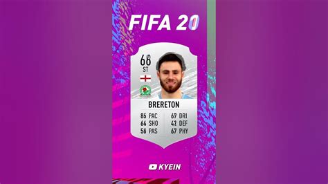 Ben Brereton Díaz Fifa Evolution Fifa 18 Eafc 24 Youtube