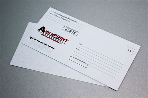 Печать на конвертах с фирменным стилем в Уфе | АмегаPRINT