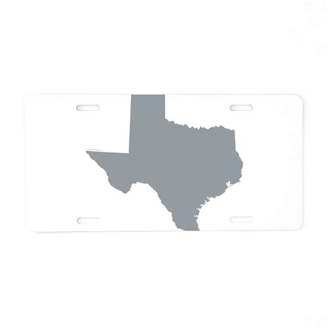 Texas License Plate Template