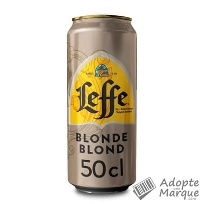 Leffe Bière Blonde d Abbaye Belge 6 6 vol La canette de 50CL