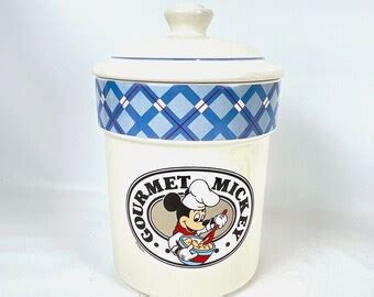 Vintage Mickey Minnie Mouse Cookie Jar Etsy