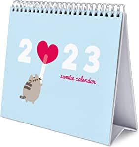 Grupo Erik Calendario Escritorio Deluxe Pusheen Purrfect Love