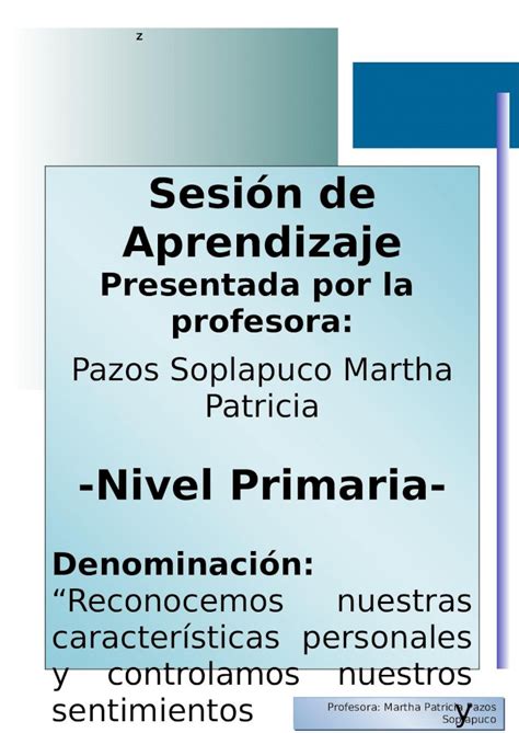 Doc Sesion De Aprendizaje Martha Pazos Soplapuco Dokumen Tips