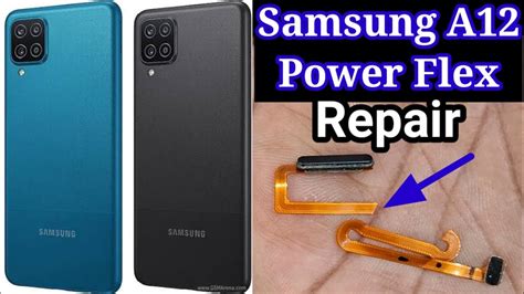 Samsung Galaxy A12 Power Botton Repair Samsung A12 Power Button Jumper Samsung Galaxy A12