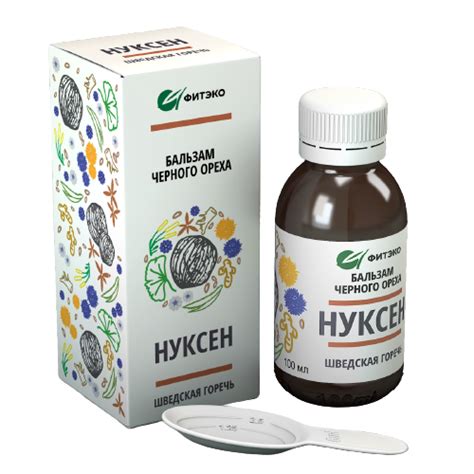 Нуксен «Целебная Шведская горечь цена 560 руб, инструкция, описание ...