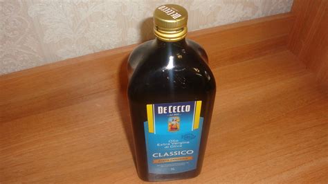 Масло оливковое De Cecco Extra Vergine Classico нерафинированное, 1 л ...