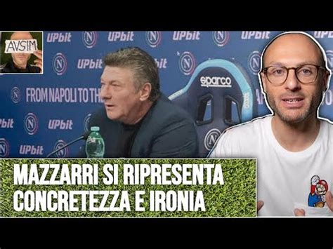 Mazzarri Tornato Alla Grande La Prima Conferenza Pre Atalanta Napoli