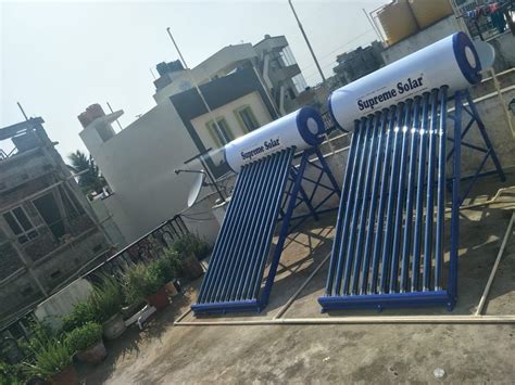 Supreme Solar System Solar Water Heater At Rs 17132 Solar Water Heater In Nashik Id 26211518155