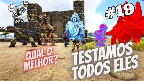 Testei Meus Unics E Um Deles Me Surpreendeu Ep 19 ARK Survival Evolved