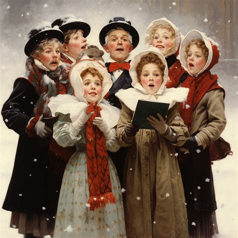 Christmas Carolers Free Stock Photo Public Domain Pictures