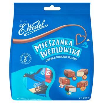 E Wedel Mieszanka Wedlowska Cukierki W Czekoladzie Mlecznej 229 G