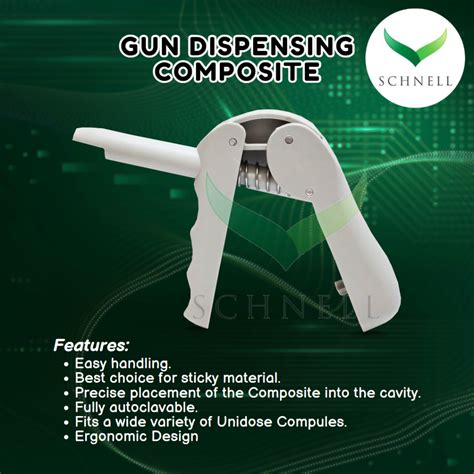 Jual Dental Gun Dispensing Compositecompule Composite Gun Shopee