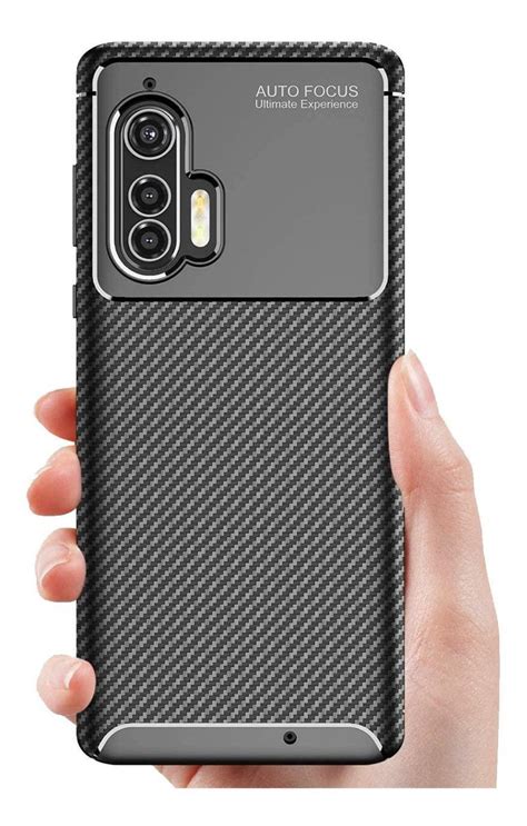 Funda Acabado Fibra De Carbono Para Motorola Moto Edge Plus Gadget