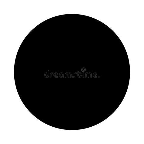 Black Circles Vector Illustration Circles Design Element Circles