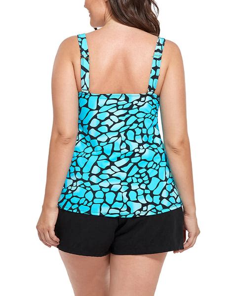 Summervivi La Quinta Flared Tankini Set With Cargo Short