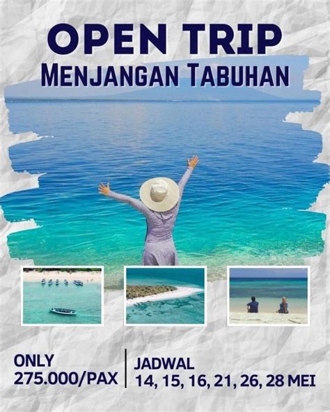 Open Trip Pulau Tabuhan Menjangan Murah Gotransport Sewa Mobil Banyuwangi