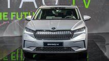 Primo Do Vw Id Suv El Trico Skoda Enyaq Iv Tem In Cio De Produ O Em