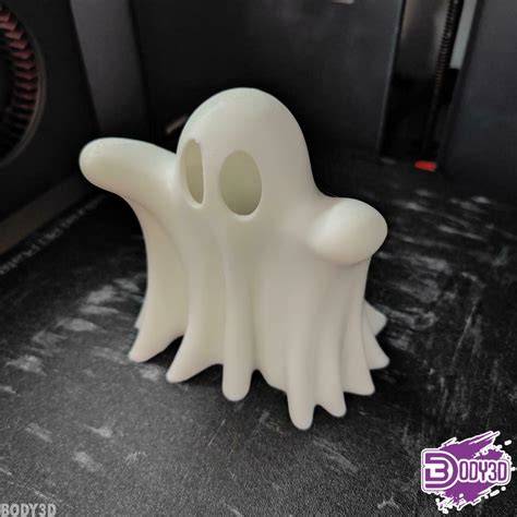 Free Stl File Ghost Booh 👻・design To Download And 3d Print・cults