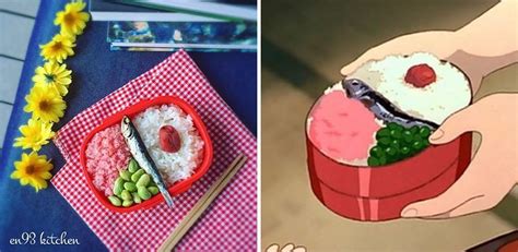 Real life anime food 🍱