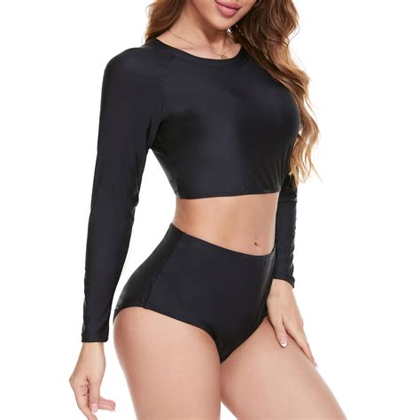Zando Qucik Dry Bikini Sets Piece Swimsuit Long Sleeve Bikini Tops For Sale Mesa AZ
