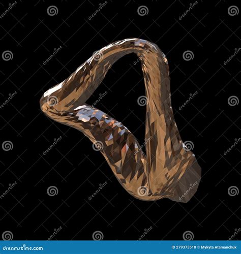 D Figure D Render Of Abstract Shapes Abstract Bronze Figures Stock