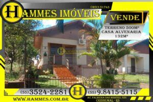 VENDE Lote Urbano Terreno de 500m² casa de alvenaria de 132m² na