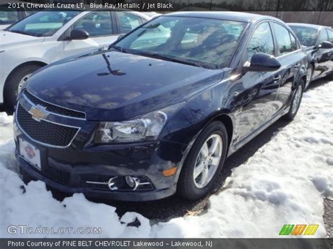 Blue Ray Metallic 2014 Chevrolet Cruze Lt Jet Black Interior