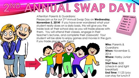 Parentstudent Swap Day Ppt Download