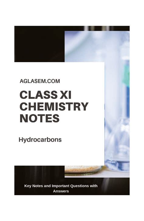 Class Chemistry Notes For Hydrocarbons