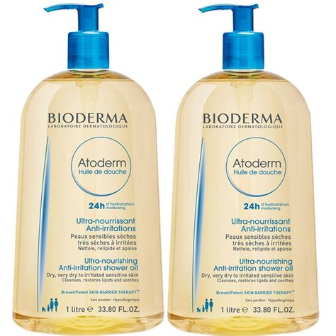 Биодерма Атодерм Масло для душа НАБОР 1000 мл + 1000 мл Bioderma ...