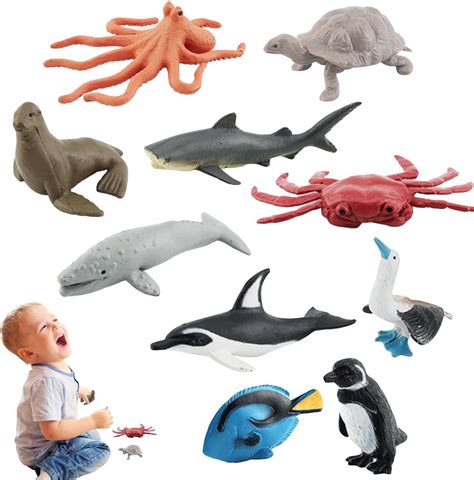 Sea Animal Toys For Kids Squishy Sea Animals With Realistic Design