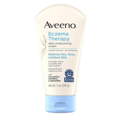 Aveeno Daily Care Eczema Therapy Moisturizing Cream Colloidal Treatment For Skin Relief 5 Oz