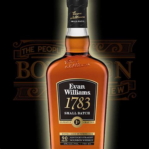 Evan Williams 1783 Small Batch Reviews, Mash Bill, Ratings | The People ...