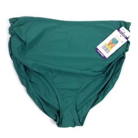 Anne Cole Swim Anne Cole Ocean Green Convertible Way Style Bikini Bottoms Womens Xxl