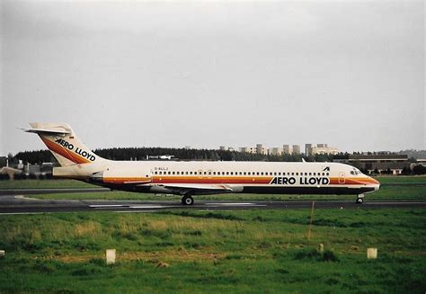 D ALLJ MD87 Aero Lloyd Shannon 1990s Dave Corry Flickr