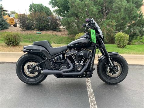 2018 Harley Davidson Fat Bob 114 Vivid Black High Country Harley